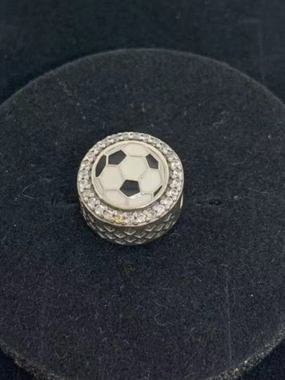 Pandora Engravable Soccer Charm